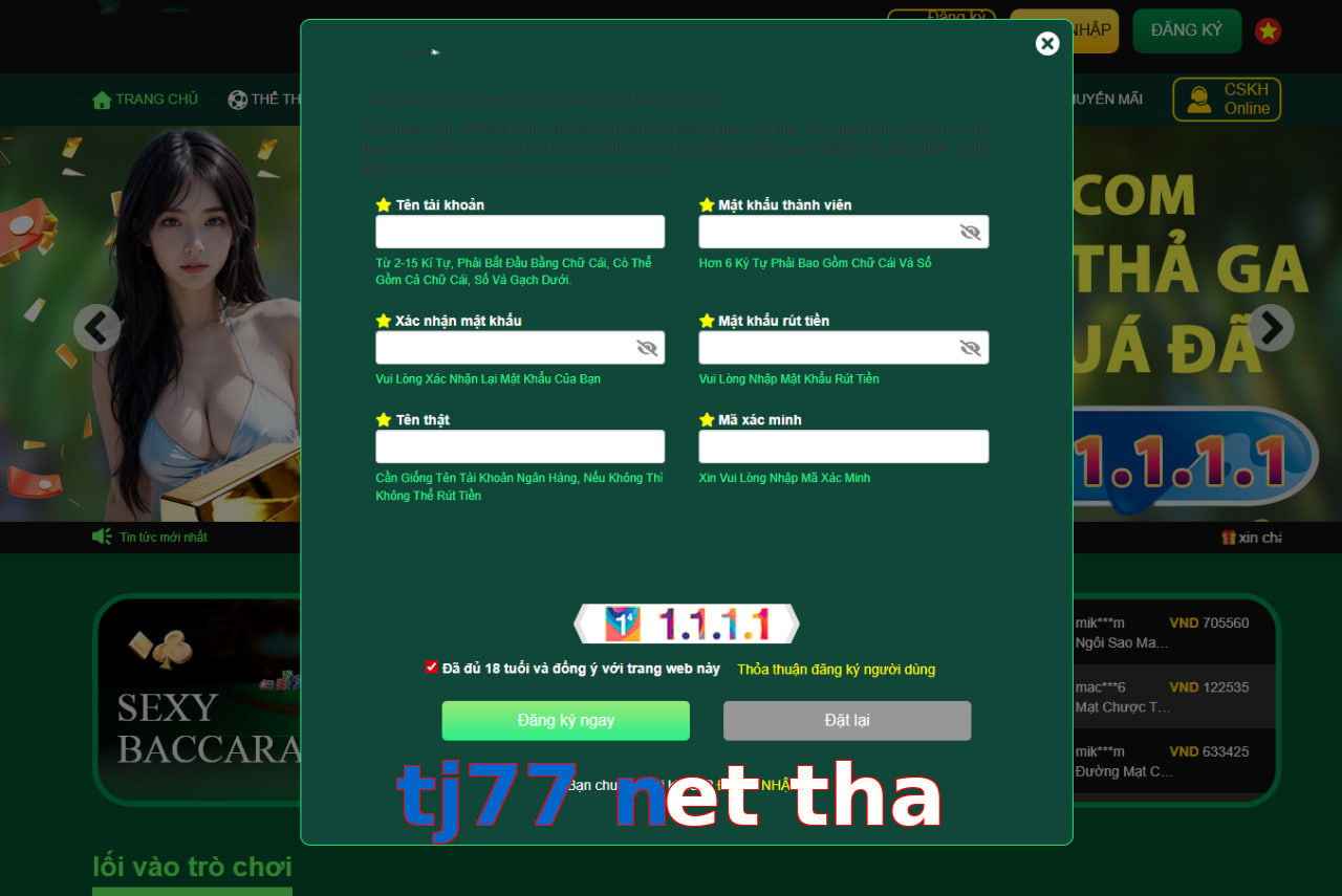 tj77 net tha